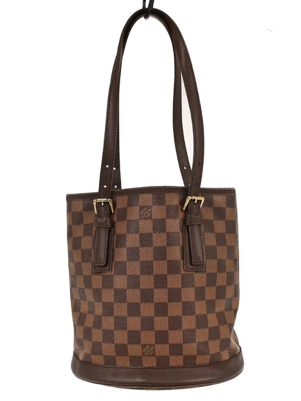 LOUIS VUITTON MARAIS HAND TOTE BAG DAMIER EBENE - Picture 2 of 10